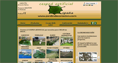 Desktop Screenshot of jardindecoracion.com